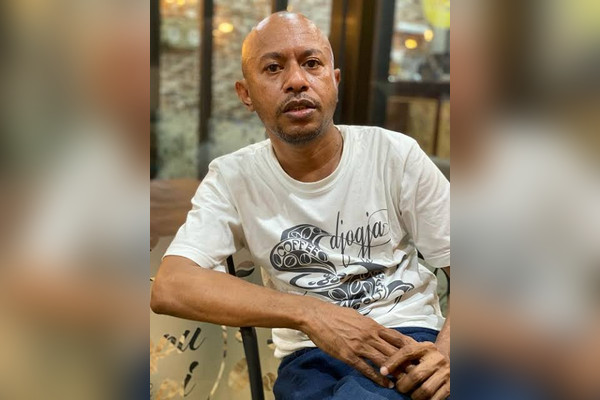 Tokoh pemuda Papua, Habelino Sawaki. Istimewa