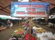 Ilustrasi aktivitas perekonomian di pasar tradisional Papua. Dok. Pemprov Papua