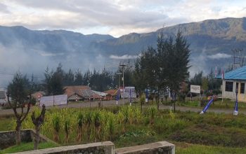 Suasana di Ilaga, Ibu Kota Kabupaten Puncak, Papua Tengah. Istimewa