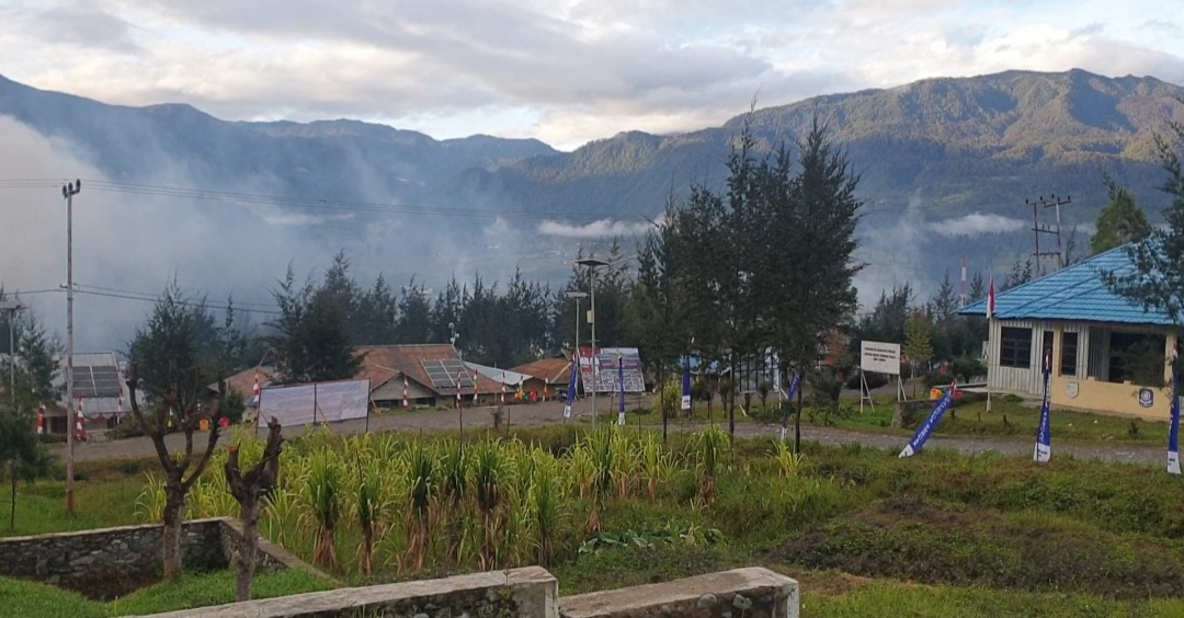 Suasana di Ilaga, Ibu Kota Kabupaten Puncak, Papua Tengah. Istimewa