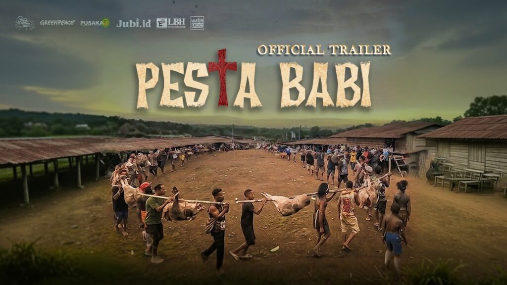 Poster film dokumenter Pesta Babi. Istimewa