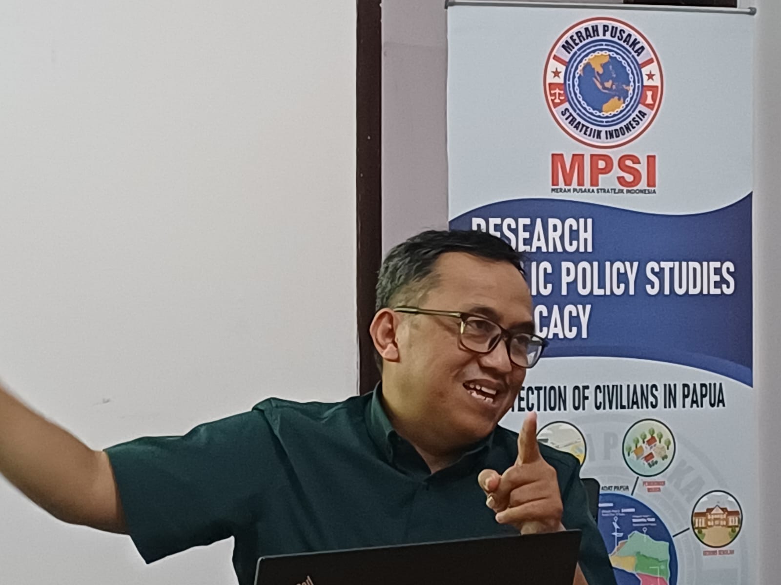 Akademisi dan peneliti Pusat Kajian Pertahanan dan Geopolitik Universitas Al Azhar Indonesia (UAI), Heri Herdiawanto. Dok. MPSI