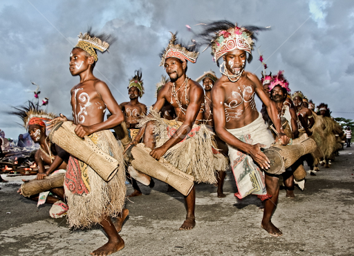 Tarian khas Papua. Istimewa
