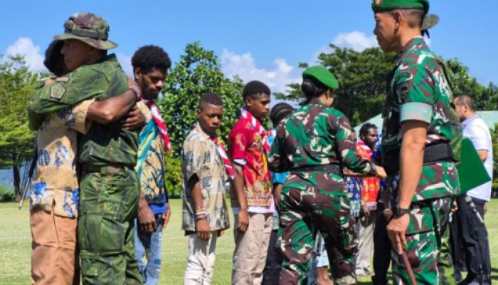 10 Eks Anggota OPM Kodap IV/Sorong Raya Kembali Setia kepada NKRI