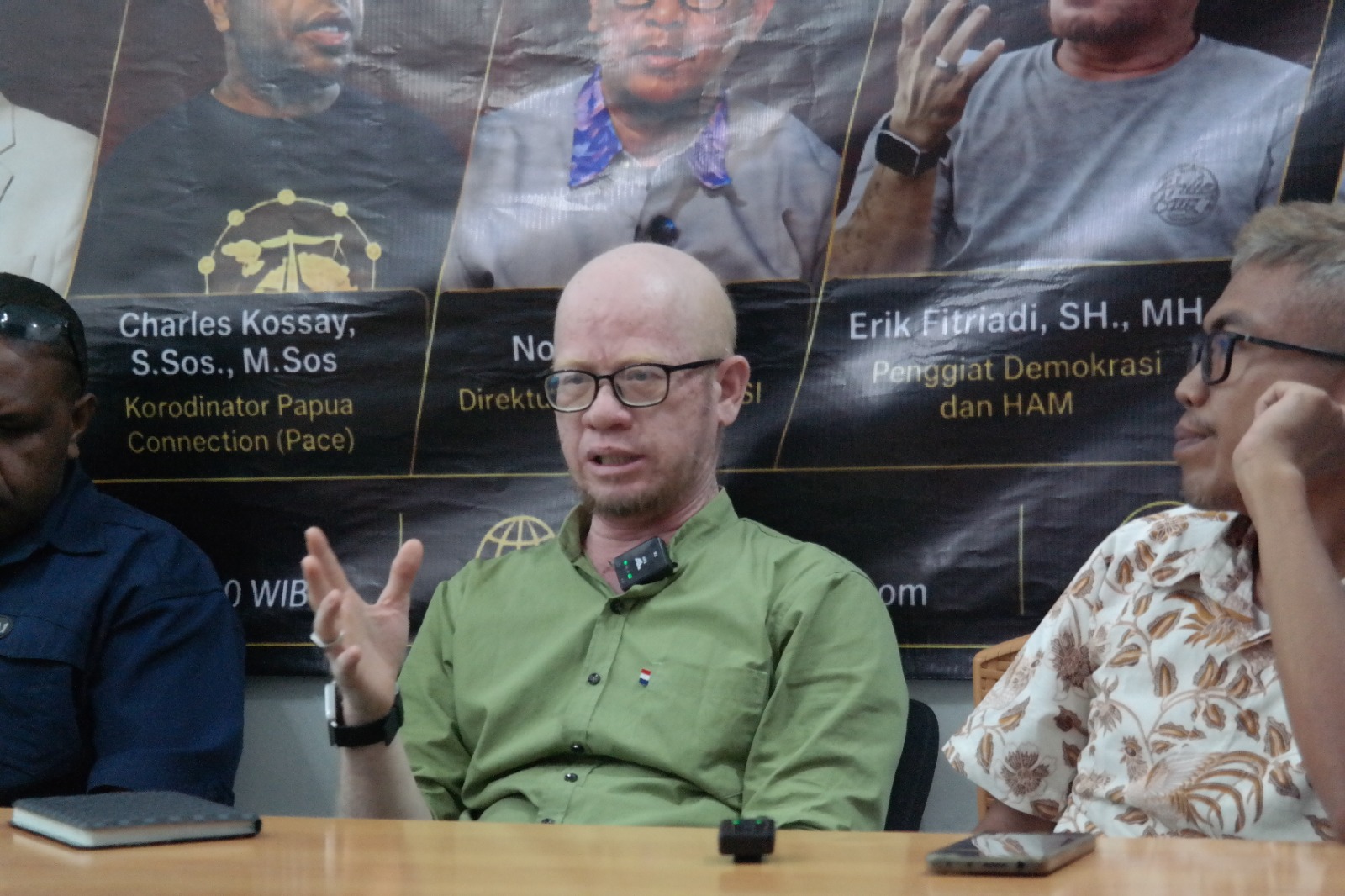 Penggiat demokrasi dan hak asasi manusia (HAM), Erik Fitriadi