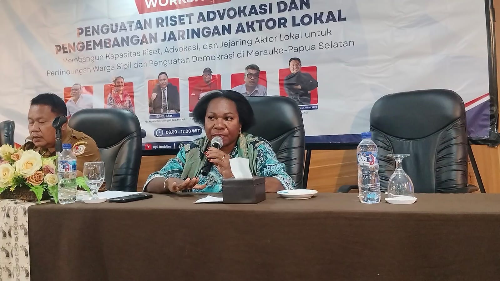 Anggota DPRP Provinsi Papua Selatan, Victoria Diana Gebze