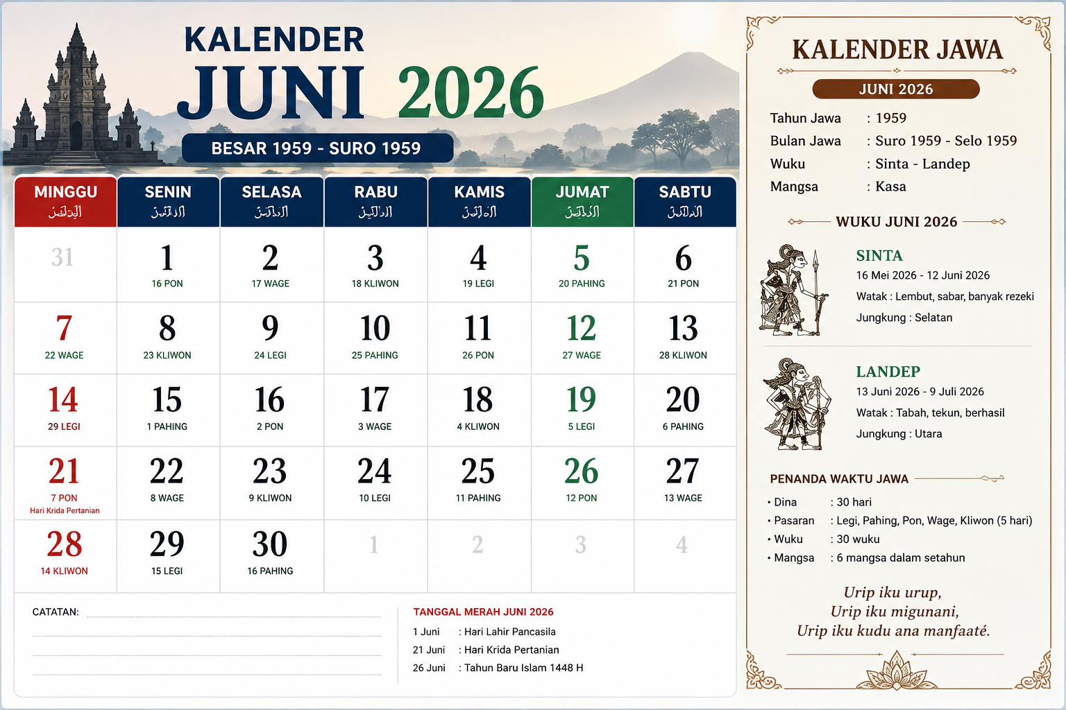 Kalender Jawa