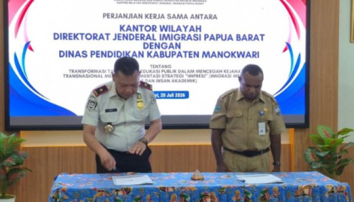 Imigrasi Papua Barat Gandeng Kampus, Mahasiswa Disiapkan Jadi Garda Cegah Kejahatan Lintas Negara