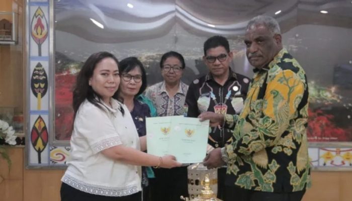 Pemkot Jayapura Amankan Sertifikat Aset Kesehatan