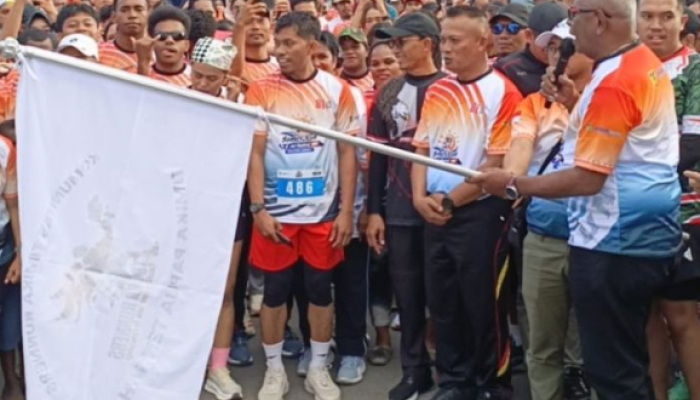 3.000 Pendaftar Membludak, Sunset Run Perdana Mimika Hanya Tampung 500 Peserta