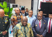 Menteri HAM Natalius Pigai Ajak Forkopimda Papua Tengah Jaga Kedamaian Jelang HUT Ke-81 RI