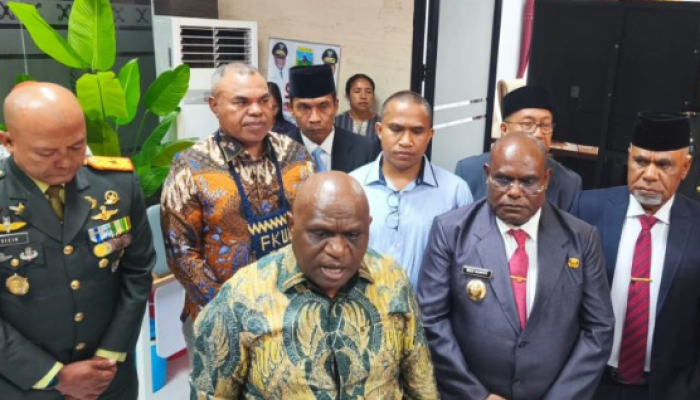 Menteri HAM Natalius Pigai Ajak Forkopimda Papua Tengah Jaga Kedamaian Jelang HUT Ke-81 RI