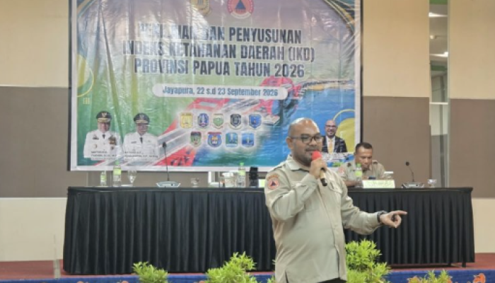 Pemprov Papua Susun IKD 2026 untuk Perkuat Kesiapan Hadapi Bencana