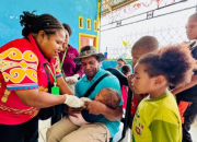 Dinkes Papua Barat Imunisasi Campak 50 Anak di Manokwari