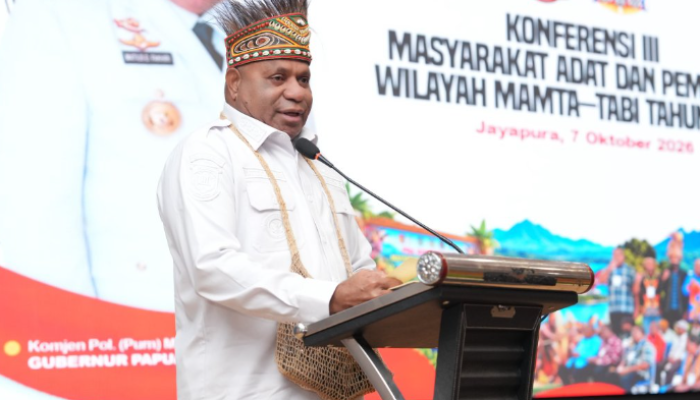 Gubernur Papua Tekankan Pembangunan Harus Lindungi Lingkungan dan Hak Masyarakat Adat
